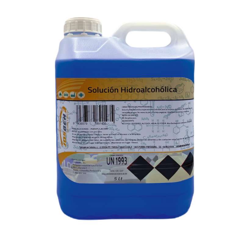 Solución Hidroalcohólica 5L